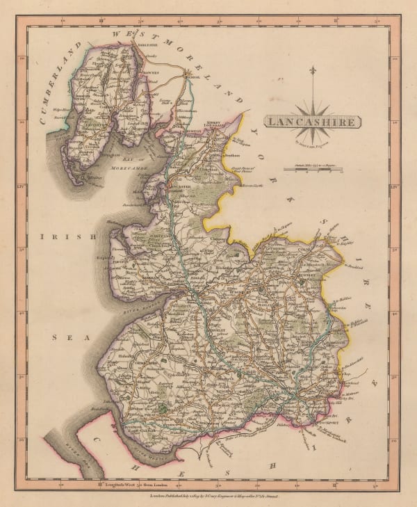 John Cary, Lancashire, 1809