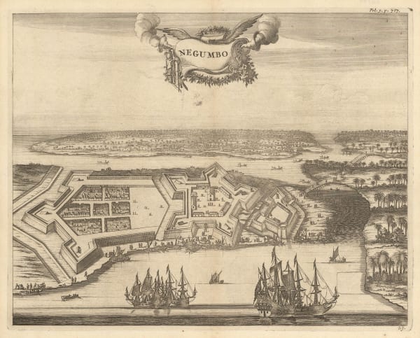 Awnsham & John Churchill, Negombo, Sri Lanka, 1740 c.