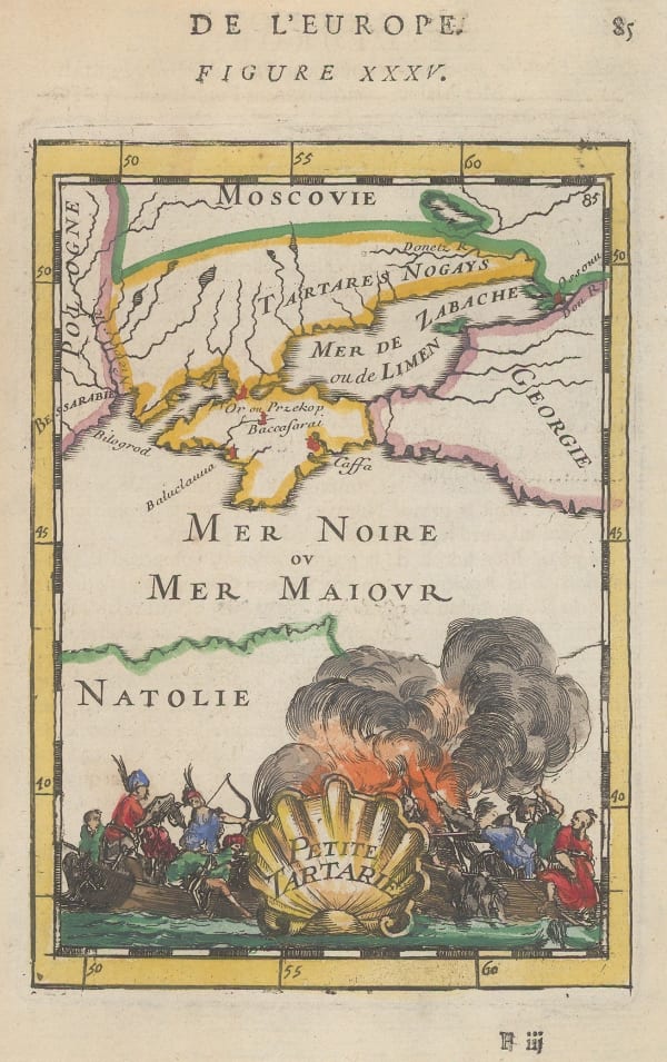 Alain Manesson Mallet, Ukraine and Crimea, 1683