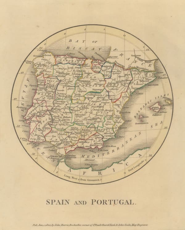 George Cooke, Spain and Portugal, 1802