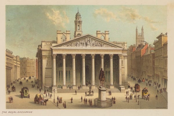 Thomas Nelson, London - Royal Exchange, 1889