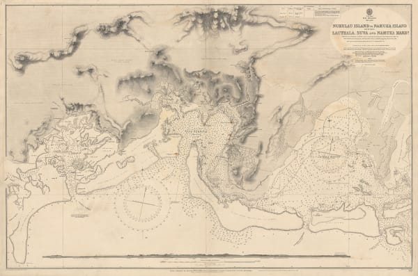 British Admiralty, Fiji - Nukulau Island to Namuka Island, 1914