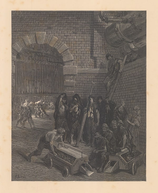 Gustave Doré, London - Lambeth Gasworks, 1872 c.
