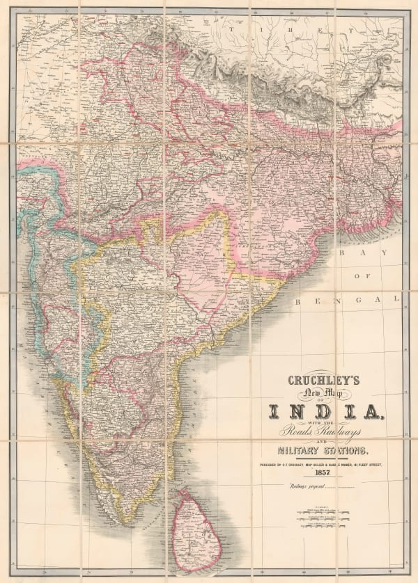 George Frederick Cruchley, India during the Mutinies, 1857