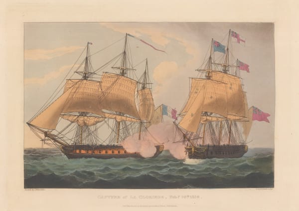 James Jenkins, Capture of La Clorinde by HMS Eurotas 1814, 1817