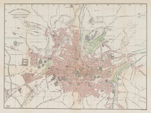 Alberto Martín, Plano de Granada, 1927
