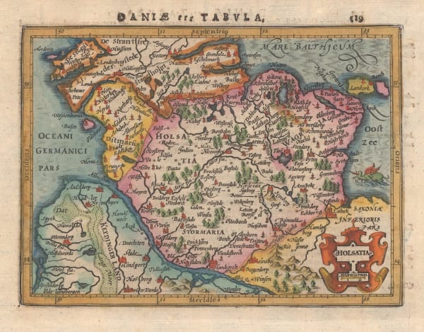Mercator Hondius, Holstein, 1621