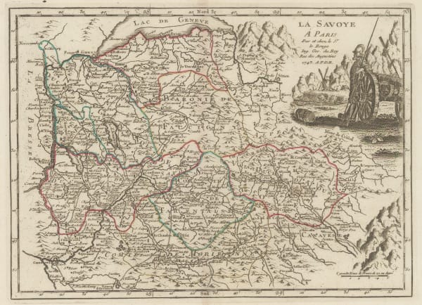Georges-Louis Le Rouge, Savoy, 1748