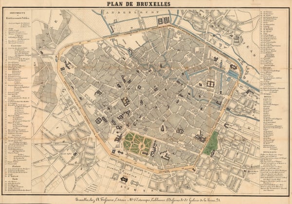 Antoine Tessaro, Brussels (Bruxelles), 1850