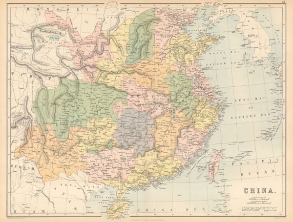 A. & C. Black, China, 1880 c.