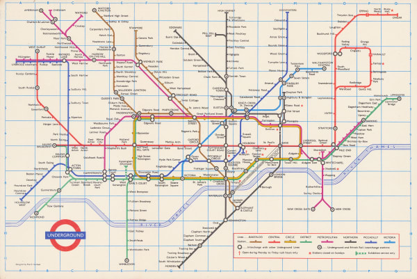 Paul E. Garbutt, London Underground, 1969