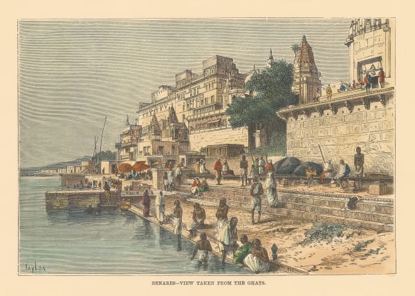 Jean Jacques Élisée Reclus, India - Varanasi / Benares, 1894
