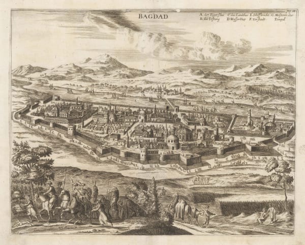 Arnoldus Montanus, Iraq - Baghdad, 1670 c.