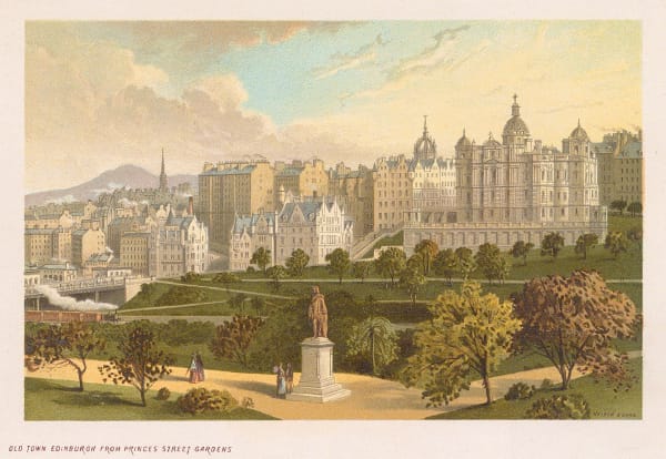 Thomas Nelson, Scotland - Edinburgh, Old Town Edinburgh, 1889