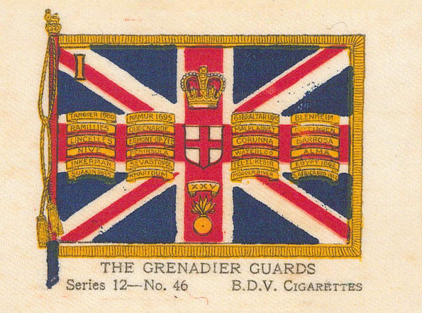 BDV Cigarettes, British Army - Grenadier Guards, 1920 c.