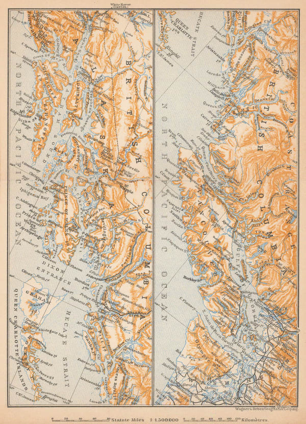 Karl Baedeker, [British Columbia and Vancouver Island], 1909