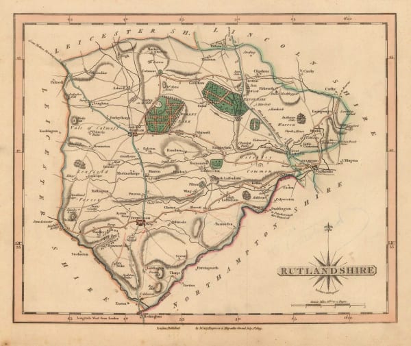 John Cary, Rutlandshire, 1809