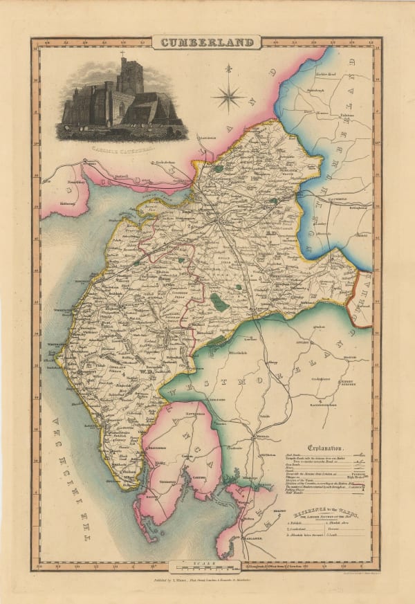 James Pigot, Cumberland, 1830 c.