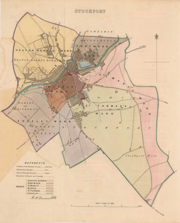 Robert Kearsley Dawson, Stockport, 1832