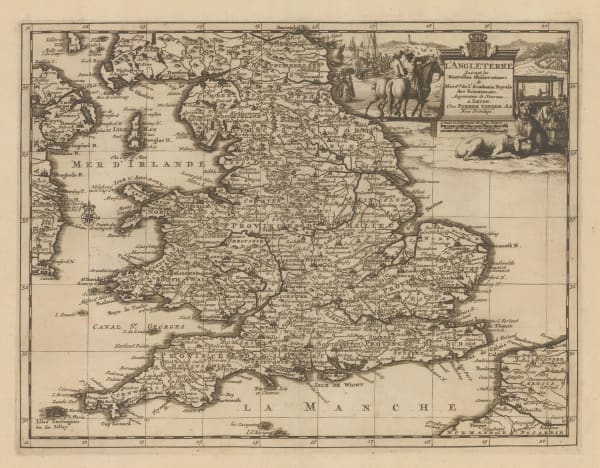 Pieter van der Aa, L'Angleterre, 1714