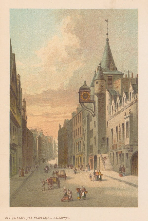 Thomas Nelson, Scotland - Edinburgh, Canongate Tolbooth, 1889