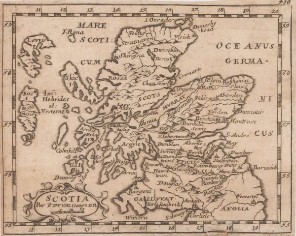 Pierre Duval, Scotia, 1681