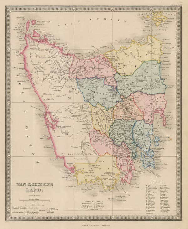 James Wyld, Tasmania, 1874