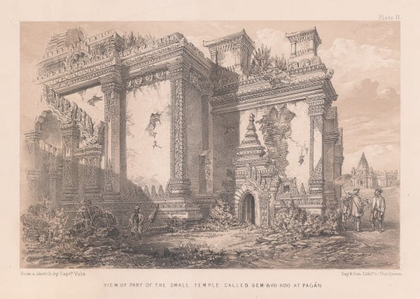 Col. Henry Yule, Burma - Pugan /Bagan, 1858