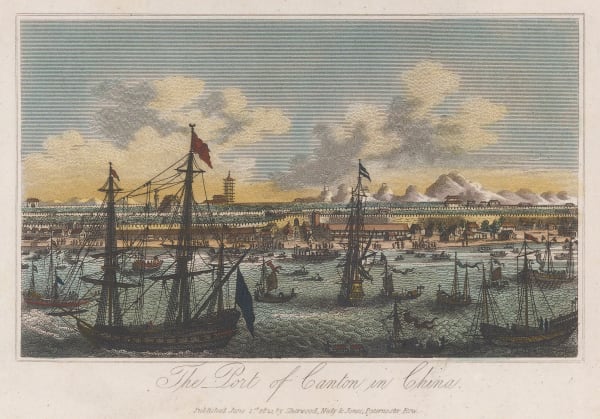 Sherwood, Neely & Jones, China - Guangzhou / Canton, 1821