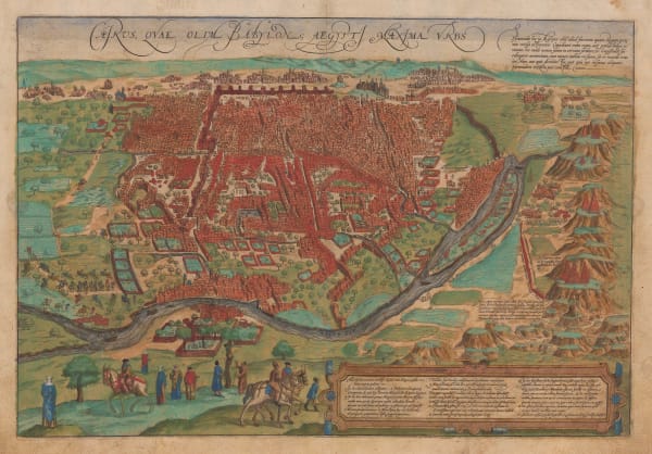 Georg Braun & Frans Hogenberg, Cairo, 1572