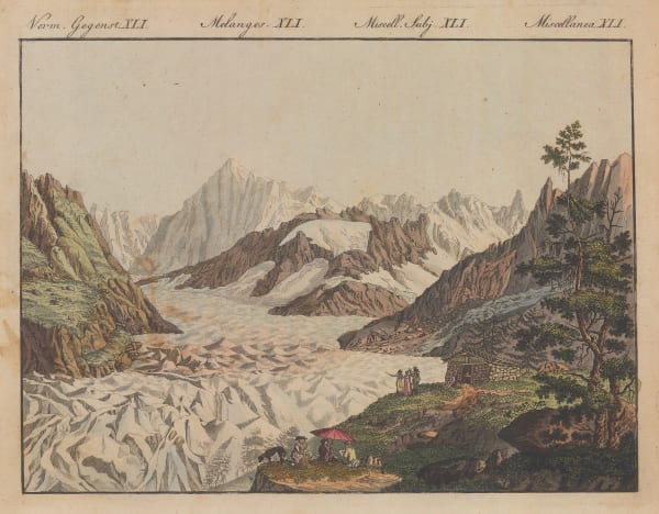 Friedrich Justin Bertuch, France - Mer de Glace, 1798