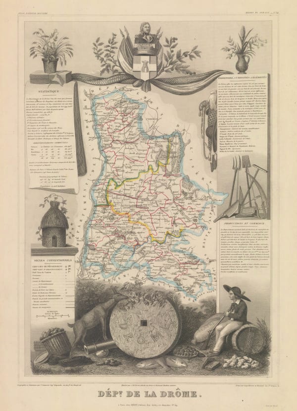 Victor Levasseur, Drôme, 1847
