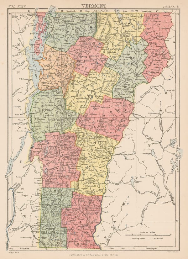 W. & A.K. Johnston, Vermont, 1880 (c.)