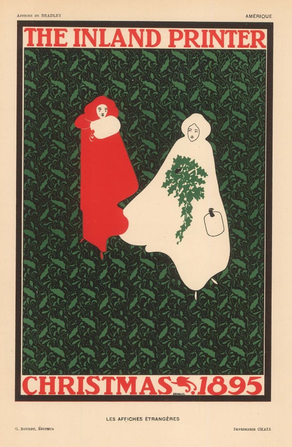 Jules Cheret, Christmas Edition 1895, 1897