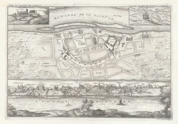 Nicolas de Fer, Warsaw, 1705