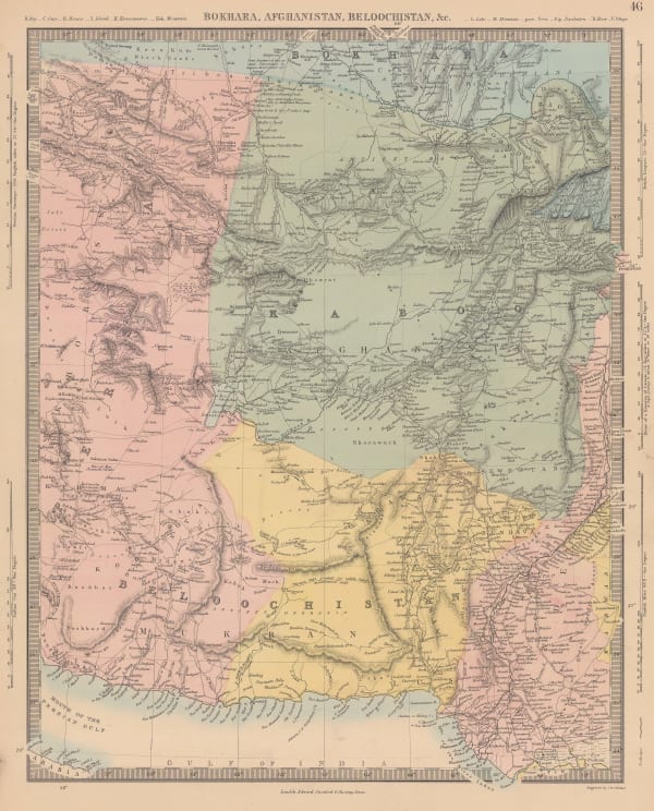 Society for the Diffusion of Useful Knowledge (SDUK), Bokhara, Afghanistan, Beloochistan, &c., 1875