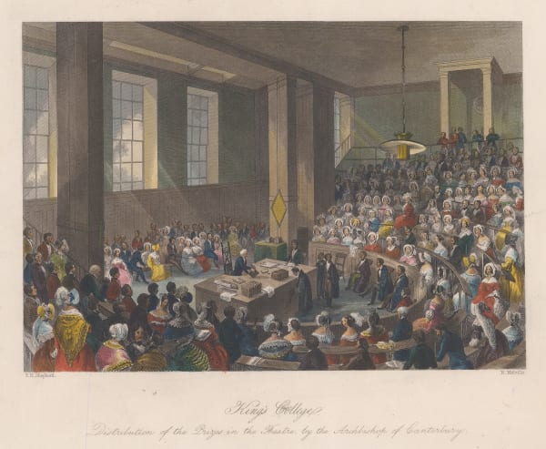 Thomas Shepherd, London - Kings College, 1830 c.