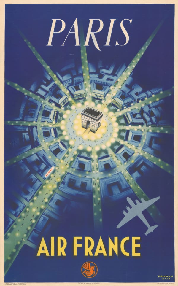 Air France, Paris, 1947