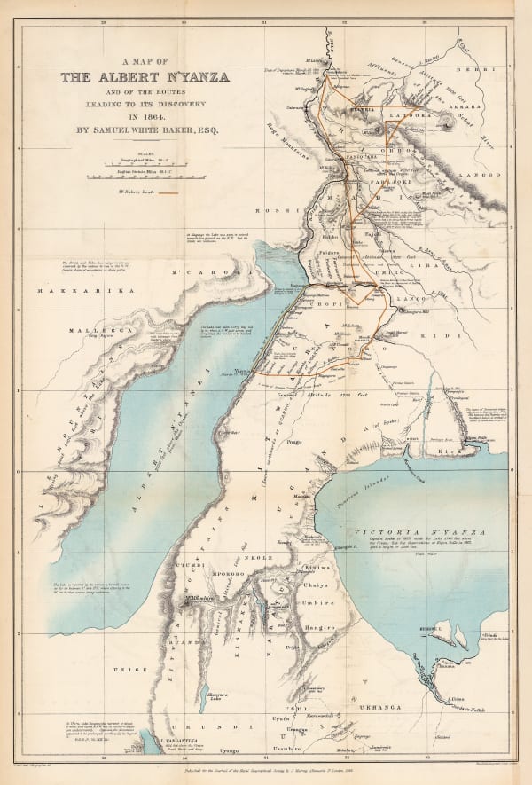 Royal Geographical Society (RGS), The Discovery of Lake Albert, 1866
