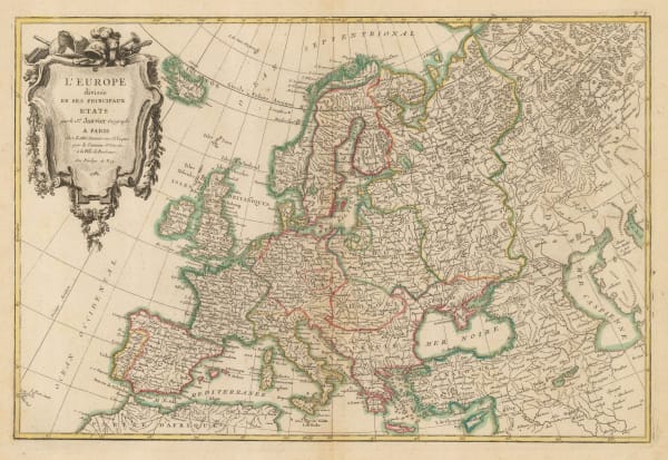 Jean Denis Janvier, Europe, 1782