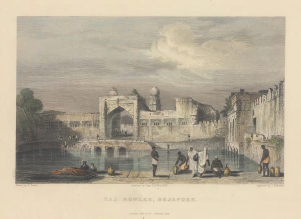 Capt. Robert Elliot, India - Bijapur/Bejapore, Taj Bawdi, 1842 c.