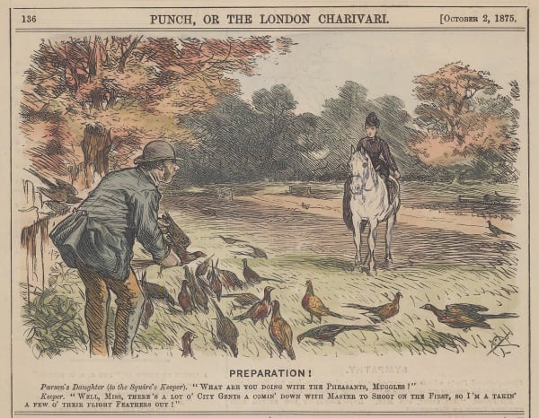 Punch, Shooting - Cartoon, 1875