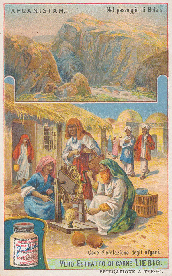 Liebig's Extract, Afghanistan - Bolan Pass, 1900