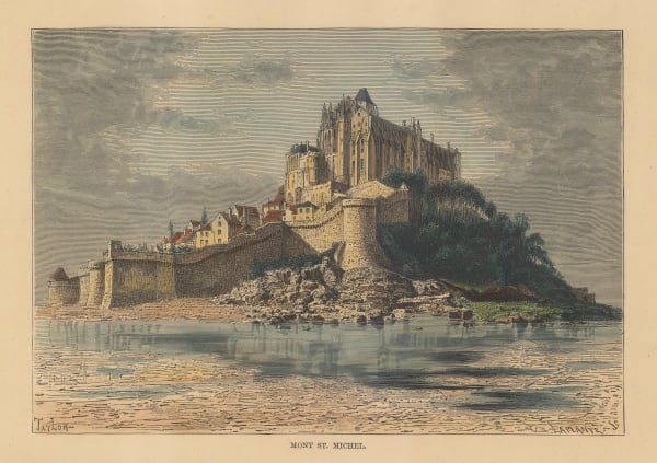 Jean Jacques Élisée Reclus, France - Mont St. Michel, 1894