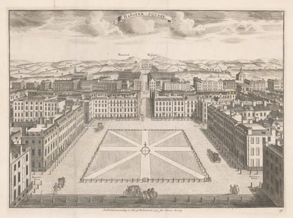 John Stow, London - Hanover Square, 1755