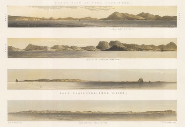 Capt. W. S. Andrews, Cuba - Coastal Profile of the North, 1860