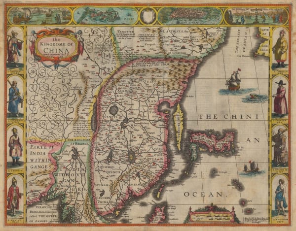 John Speed, The Kingdome of China, 1665