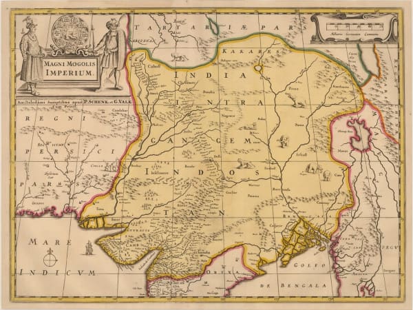 Valk & Schenk, Magni Mogolis Imperium, 1700