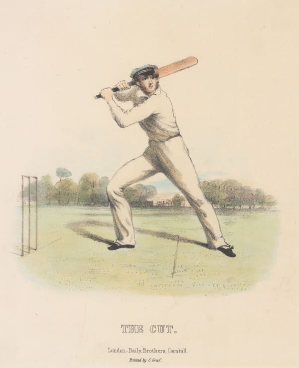 Georg F. Watts, Cricket - Rare, 1845
