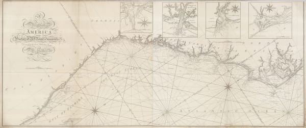 William Heather, Chart of the East coast from the Outer Banks of North Carolina to Fort Lauderdale, 1799